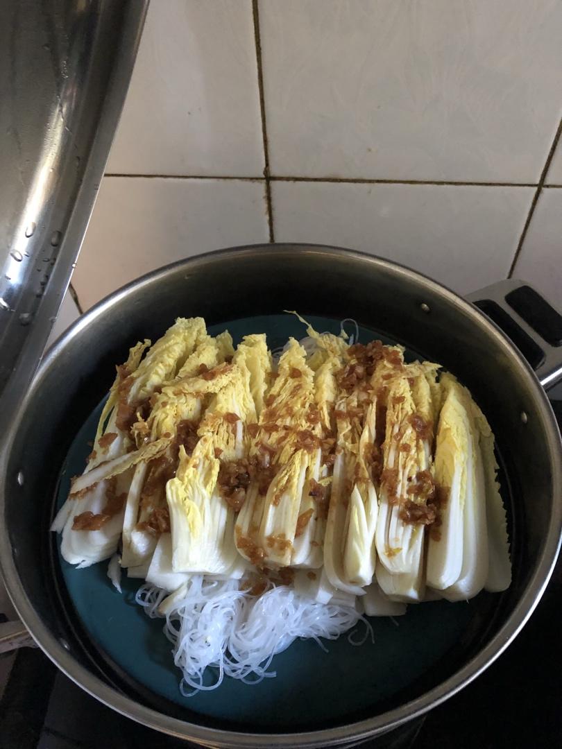 蒜蓉粉丝娃娃菜