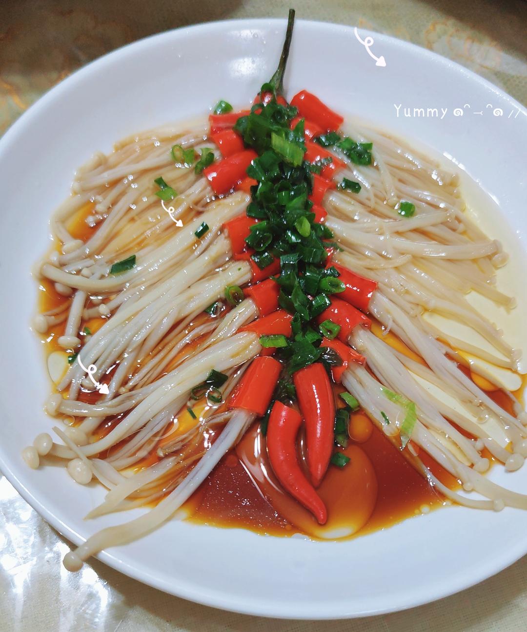 ㊗️新年开运菜🌶炮竹金针菇💥小白零失败