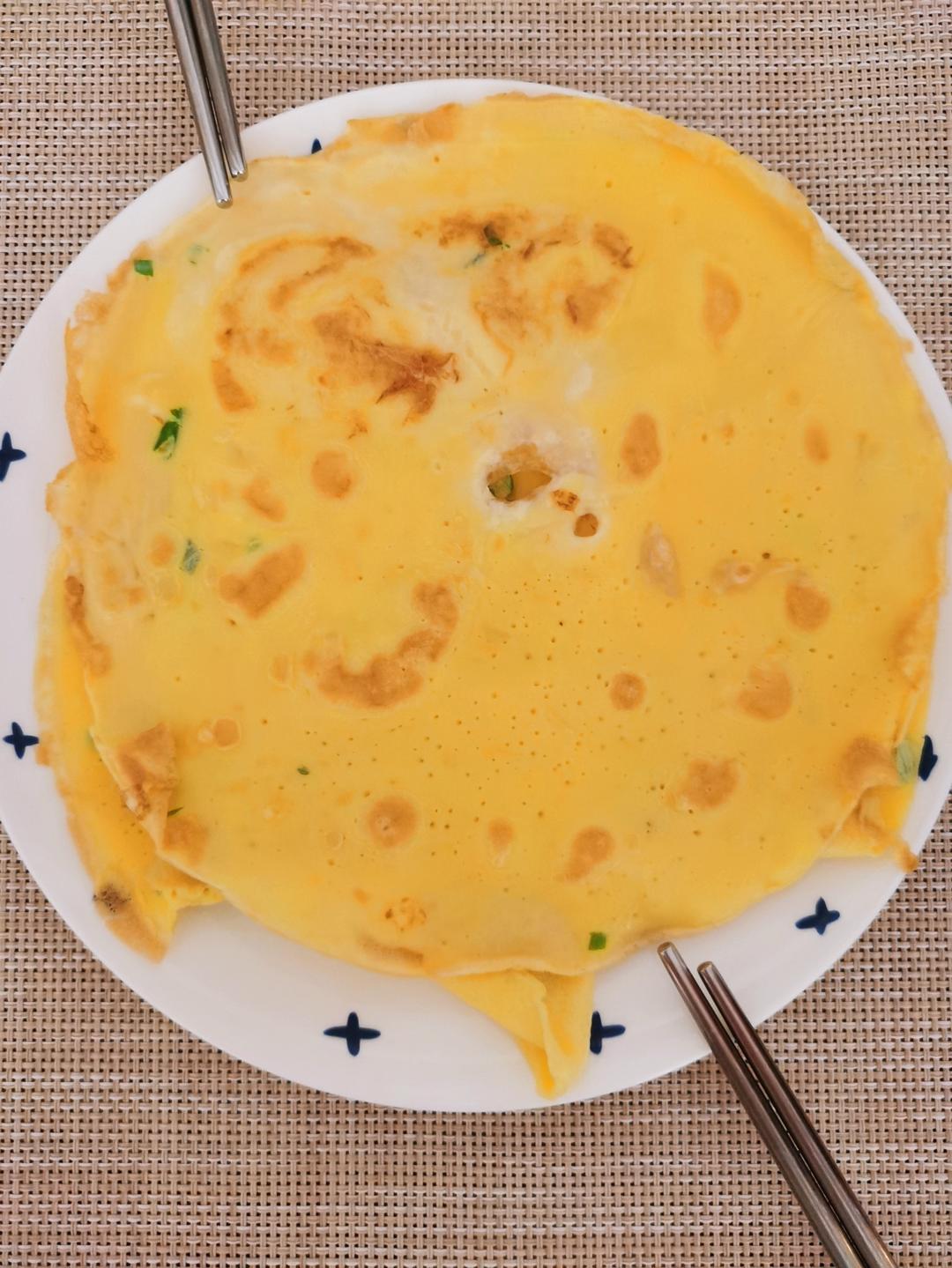 超级简单的牛奶鸡蛋饼