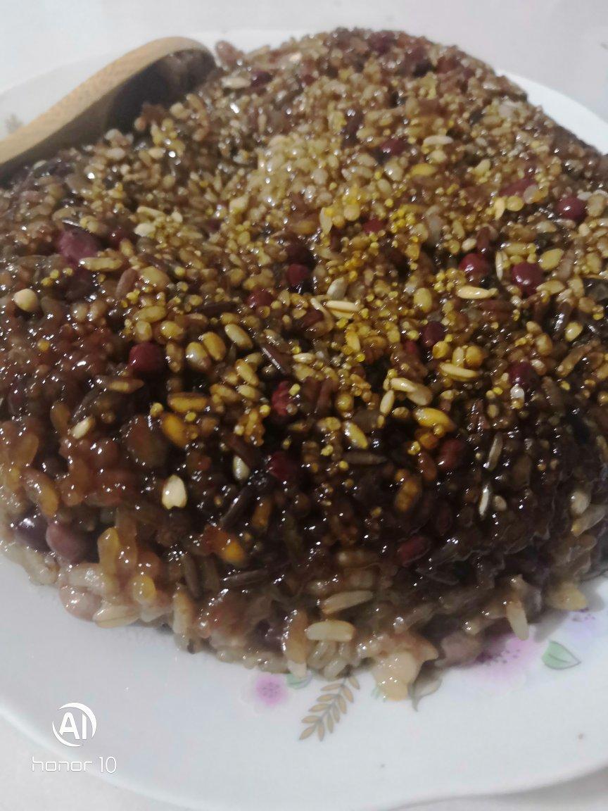 红糖糯米八宝饭