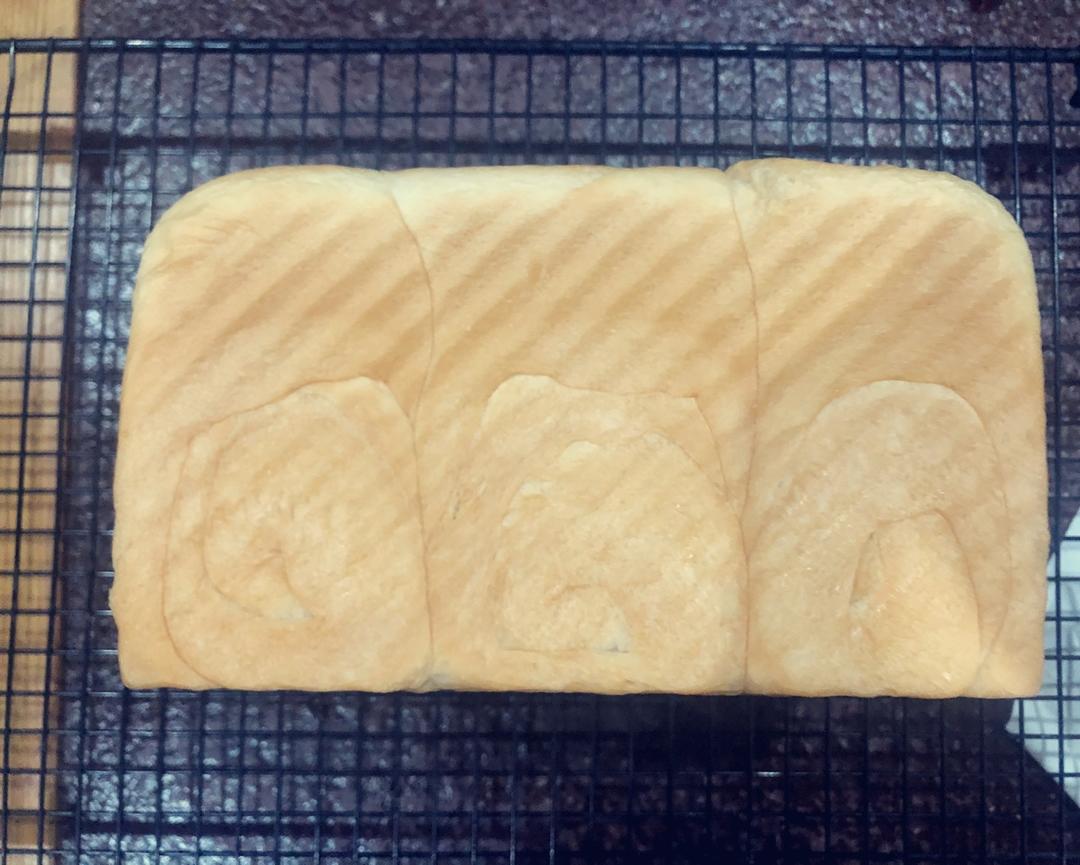 生吐司 烫种日式 无水纯奶绵软