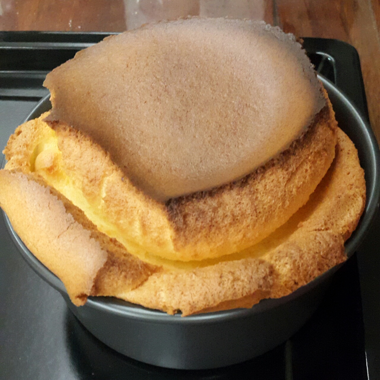 《Tinrry+》戚风蛋糕（6寸配方）（基础、超详细教程）