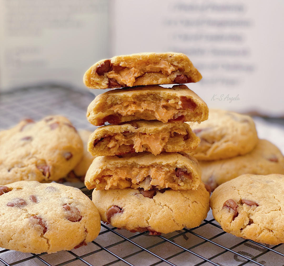 花生酱夹心巧克力软曲奇Peanut Butter Chocolate Cookies