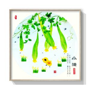 我的蔬果盘画~“中国风”的做法 步骤15