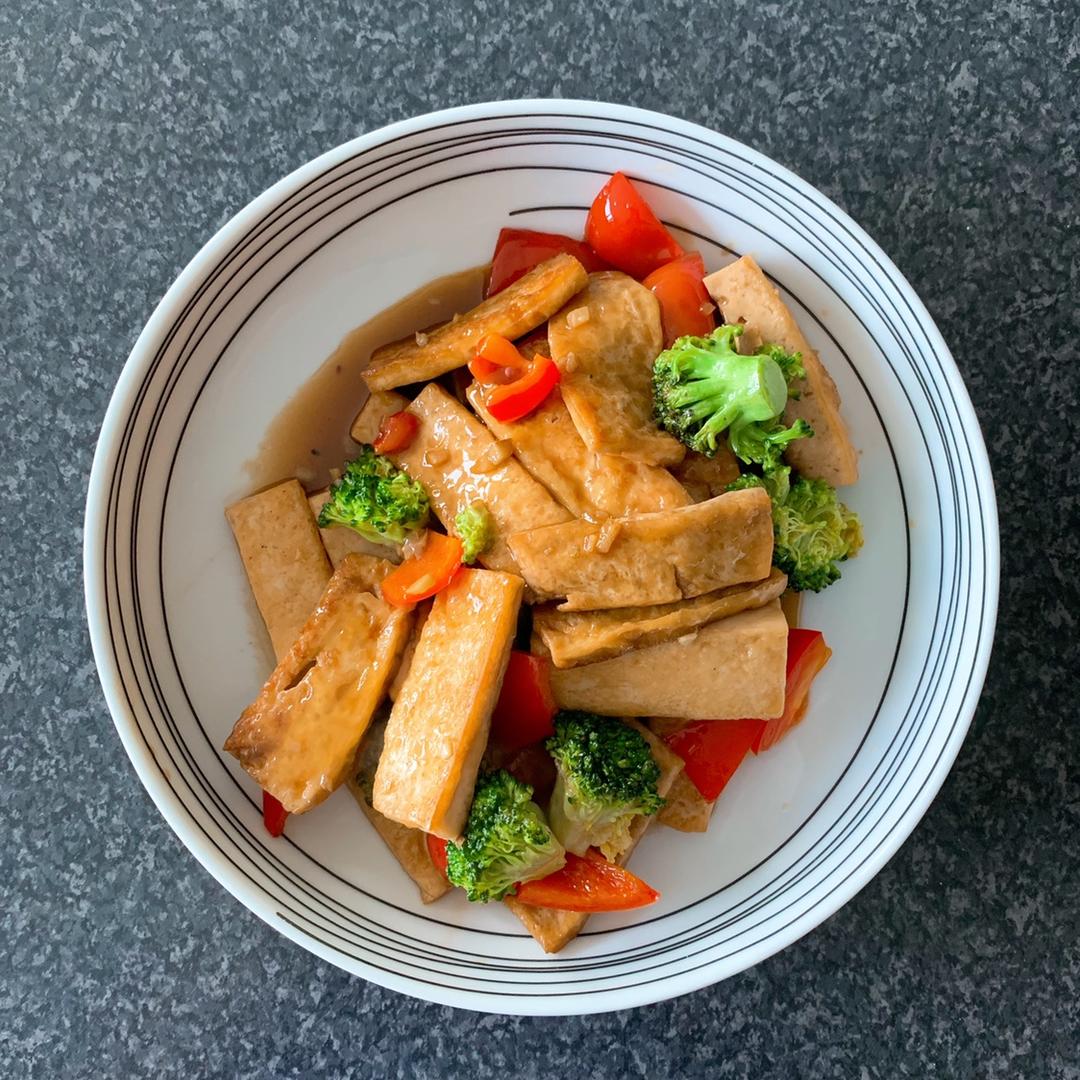 蚝油豆腐