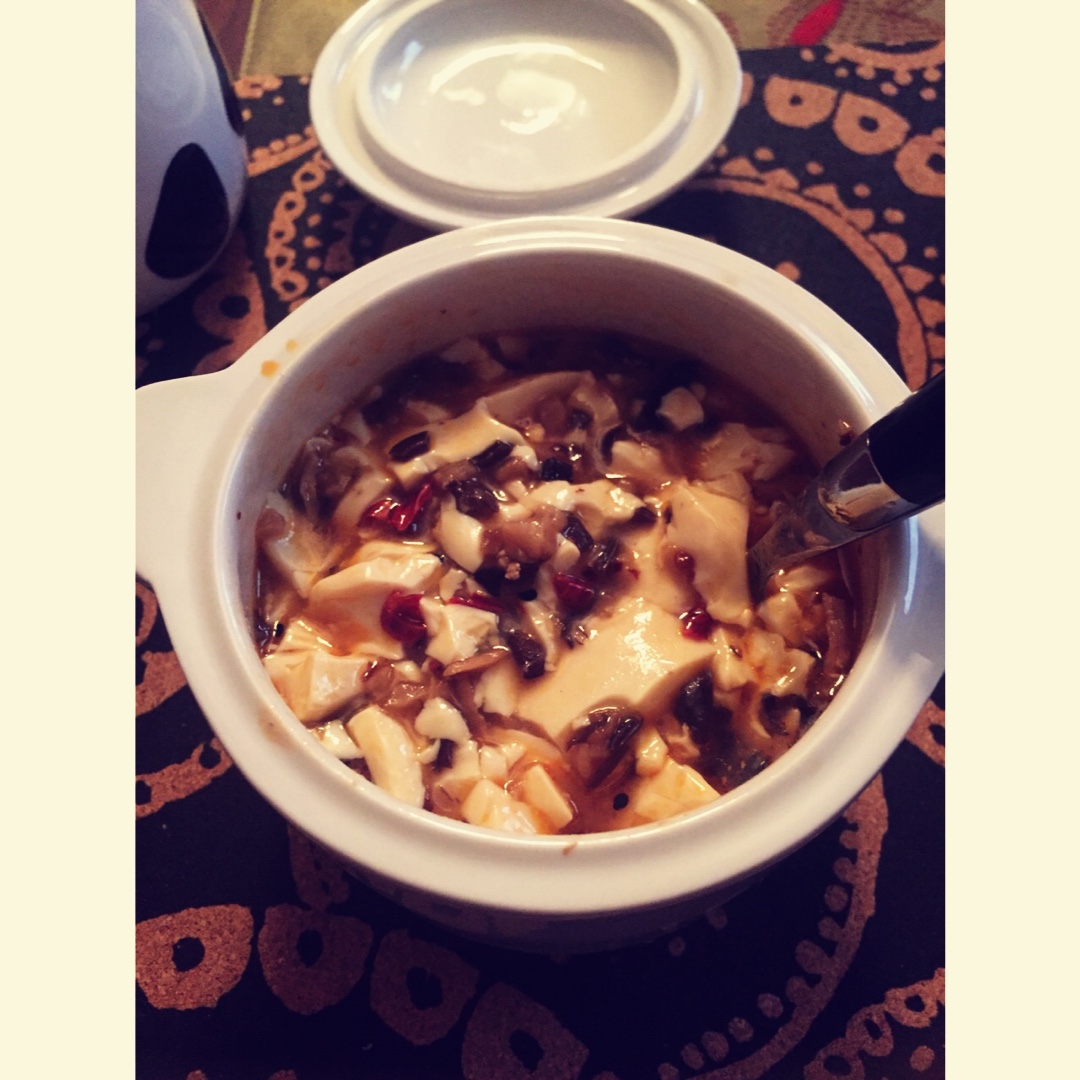 鲜香卤汁豆腐脑