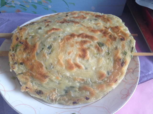 自制葱油饼