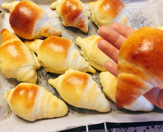 奶油卷餐包的做法