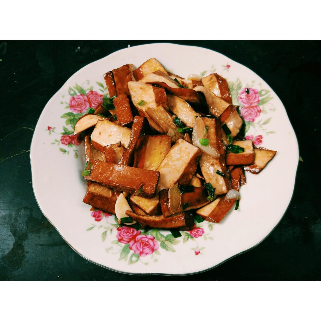 家常炒豆干
