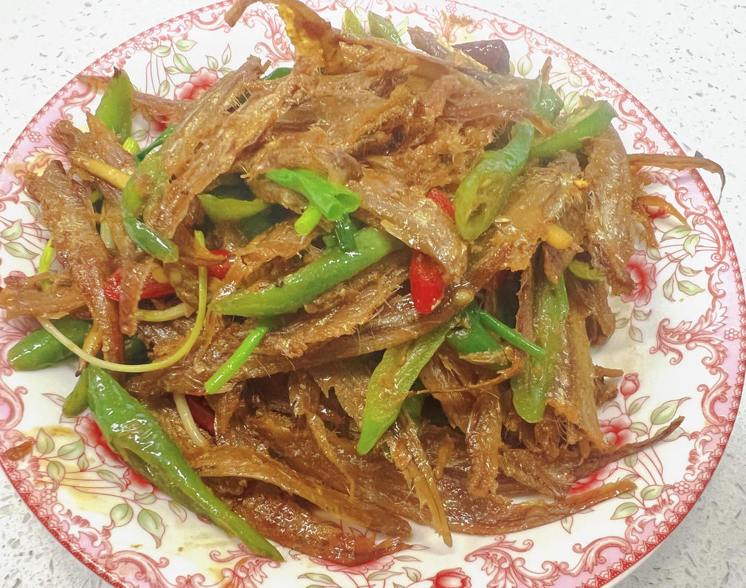 辣炒毛耗鱼的做法