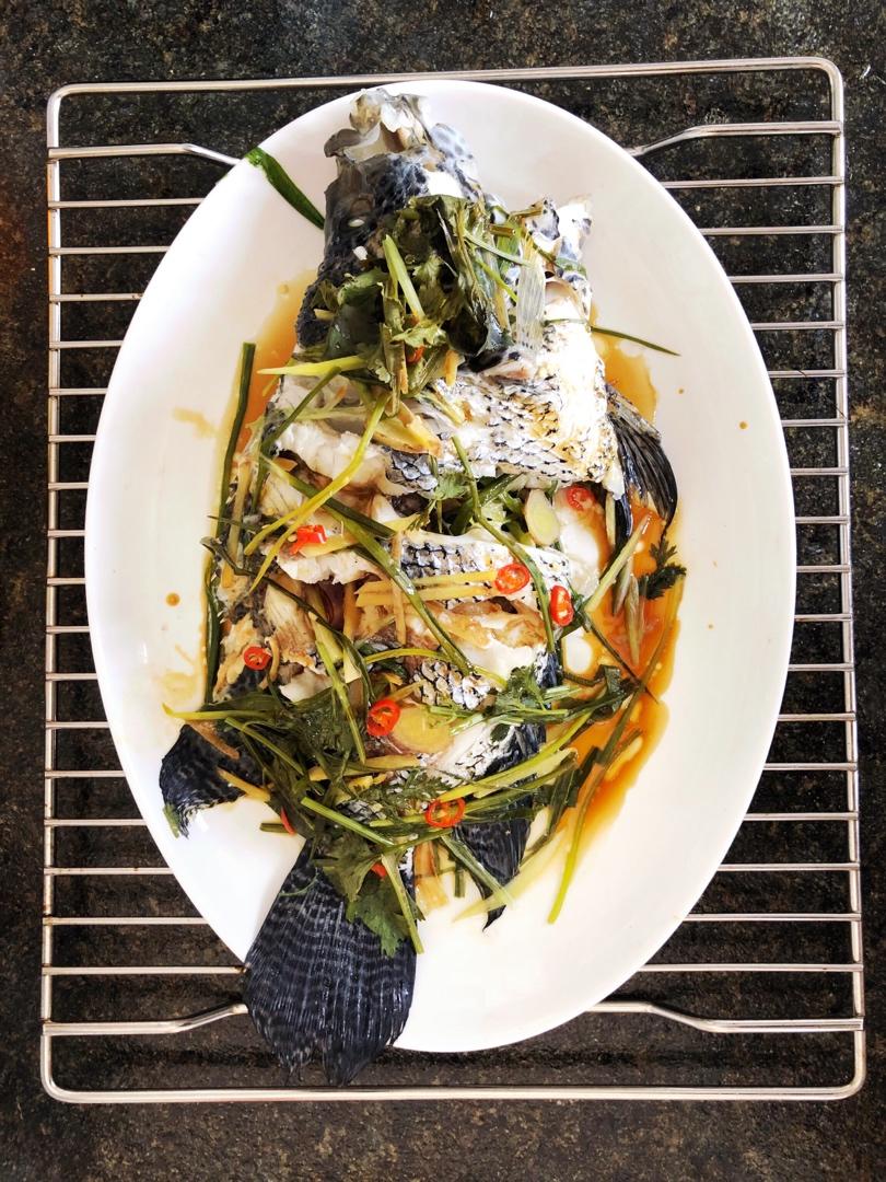 清蒸鱼（鲈鱼/多宝鱼/桂花鱼/石斑鱼……）