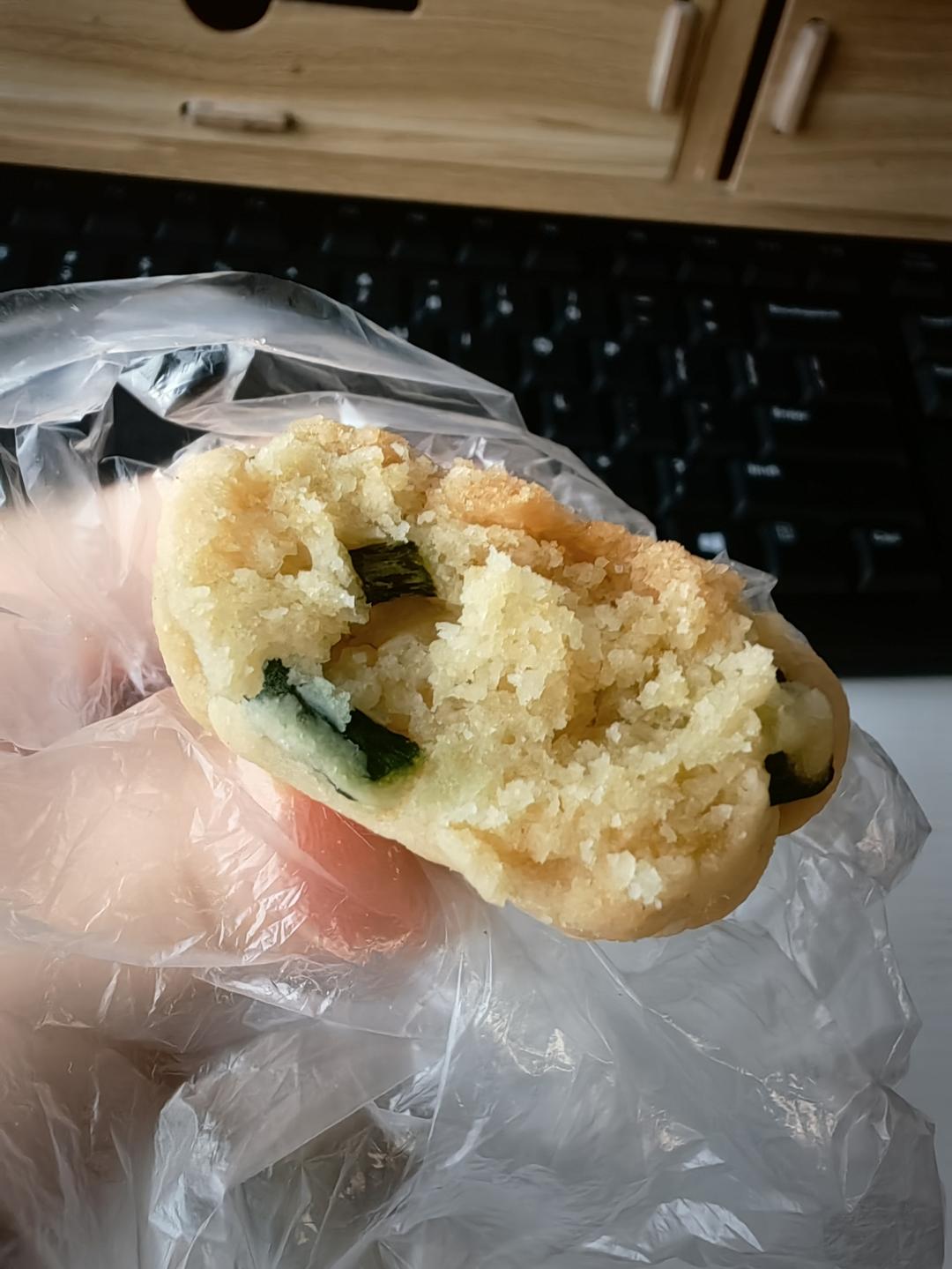 无需黄油‼️搅一搅就能做好❗️葱香酥饼干