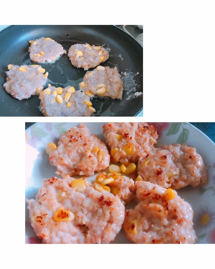 有颜值还健康的玉米虾饼，做法简单又好吃，一学就会