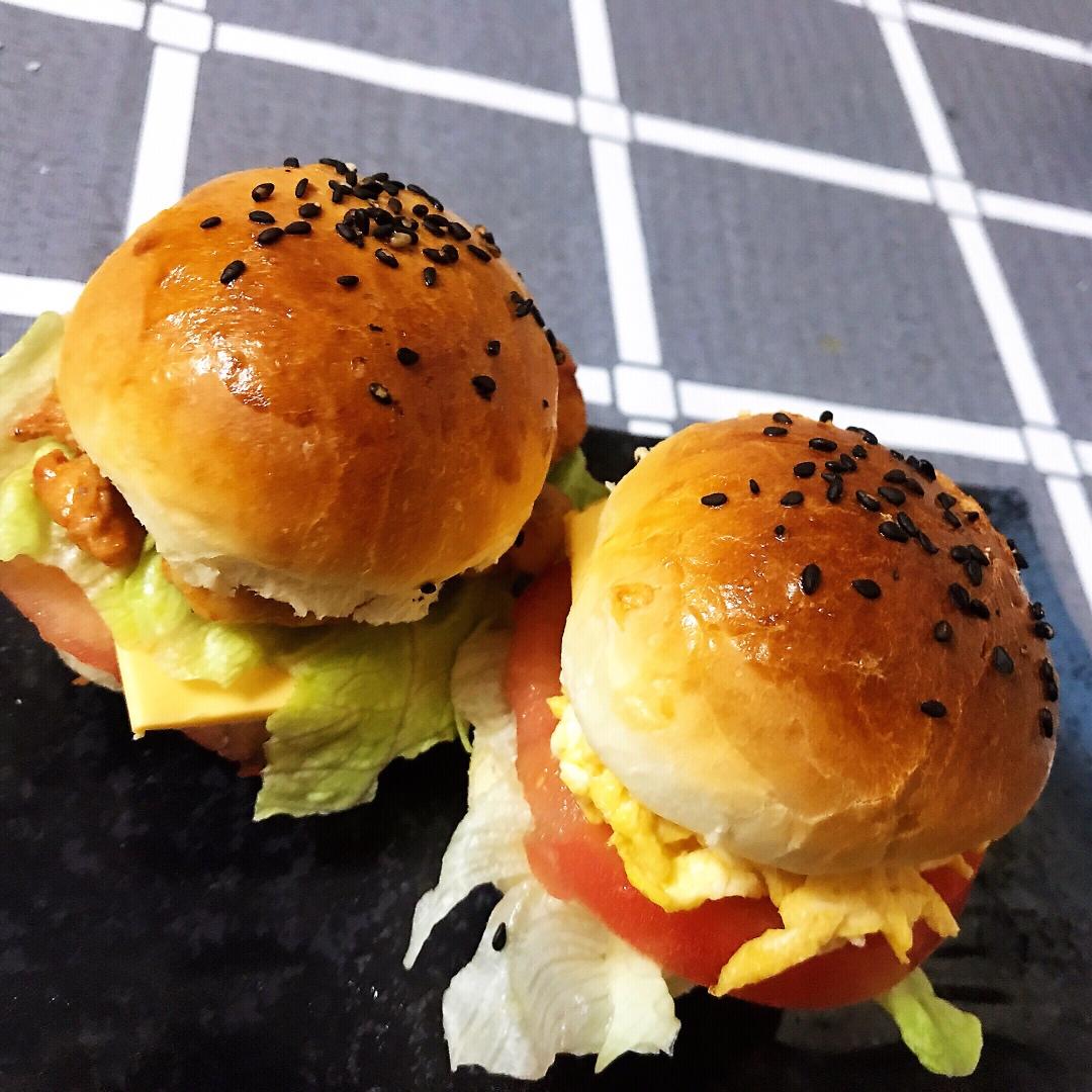 芝士包芯迷你汉堡