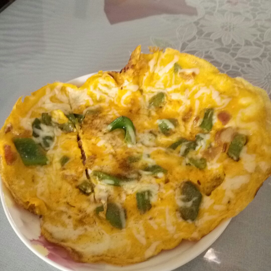 Omelet Pizza （蛋饼匹萨）