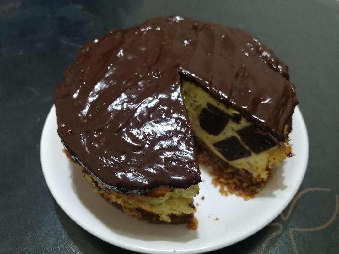 Brownie Mosaic Cheesecake 布朗尼芝士蛋糕