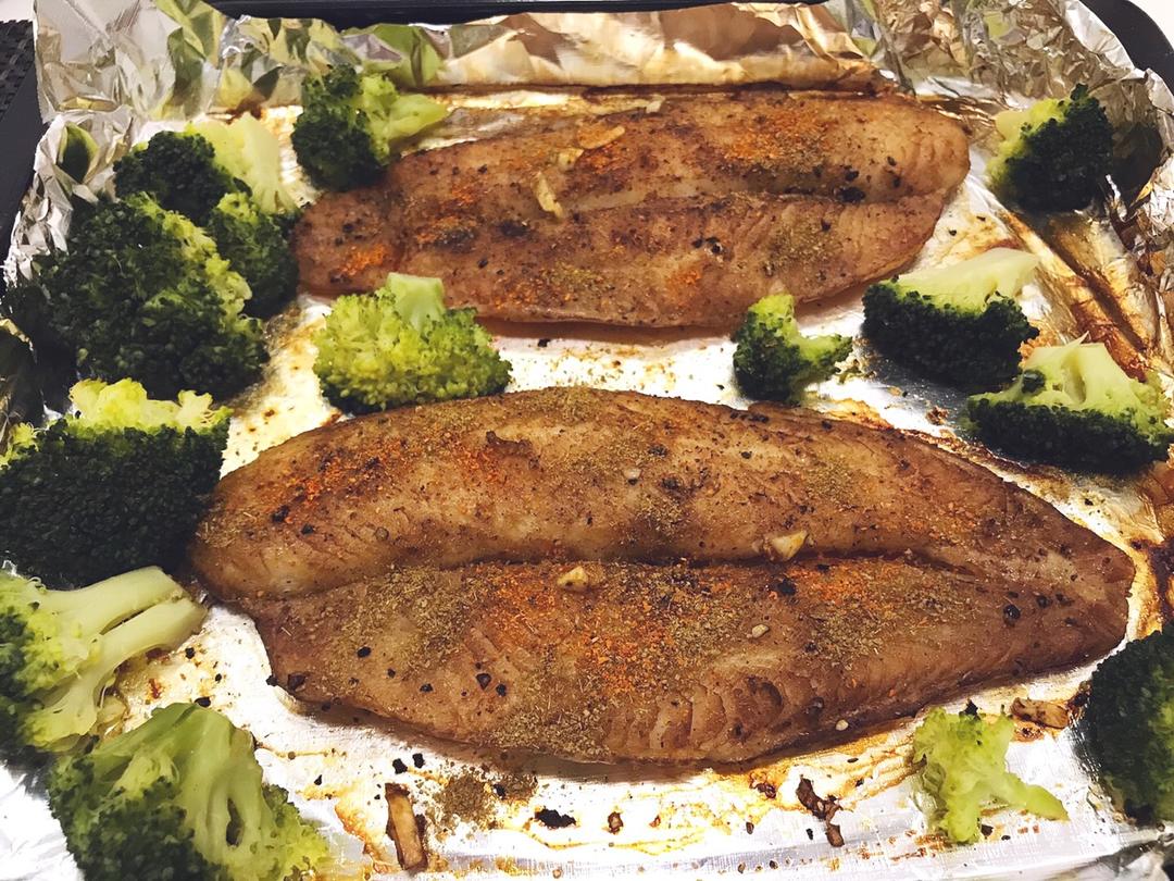 让烤箱动起来--意式香料烤龙利鱼