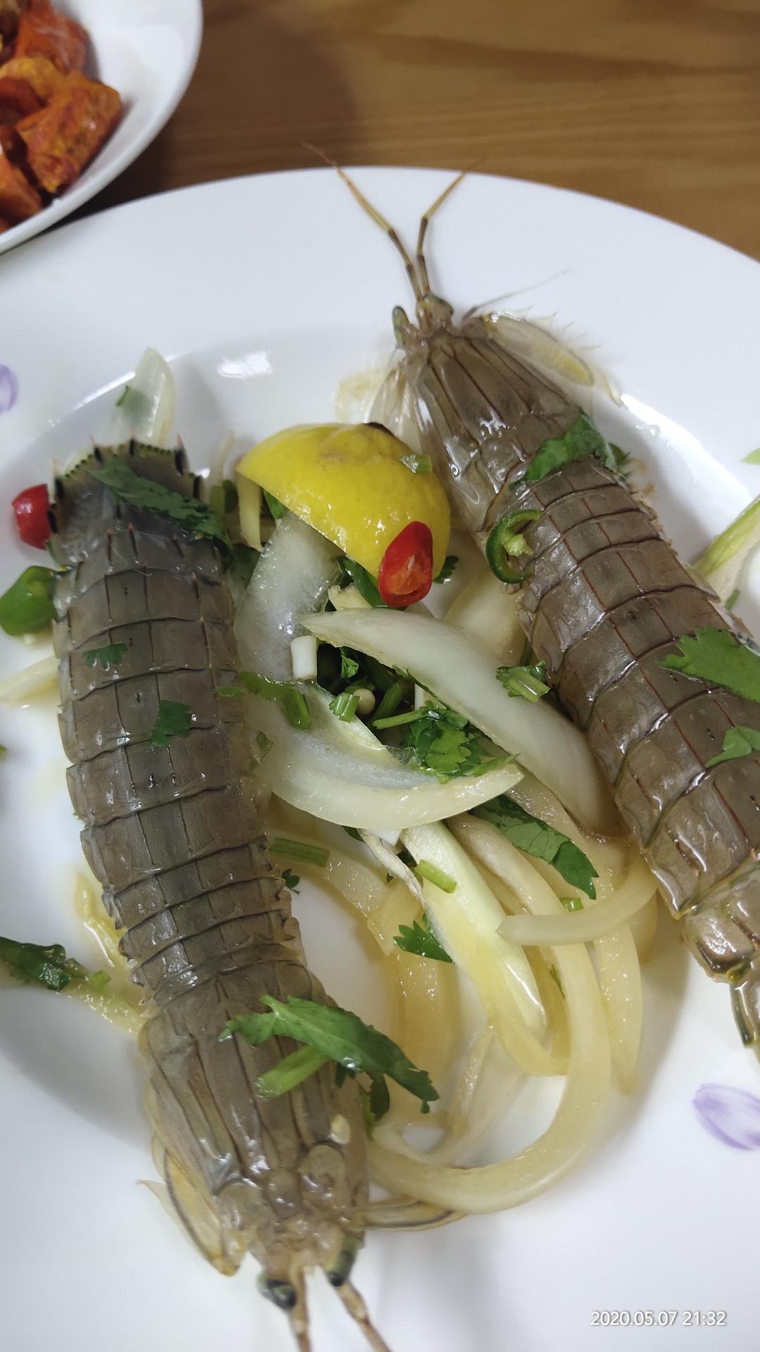 訫小花做的潮汕正宗生腌赖尿虾