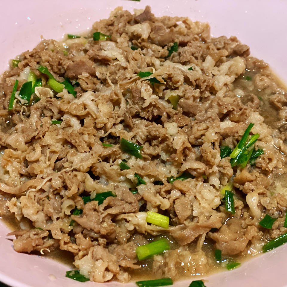 葱香爆炒羊肉片🌴☘️