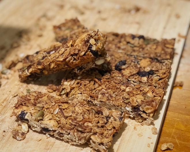 Granola bar 燕麦坚果水果干 能量棒 格兰诺拉燕麦棒的做法