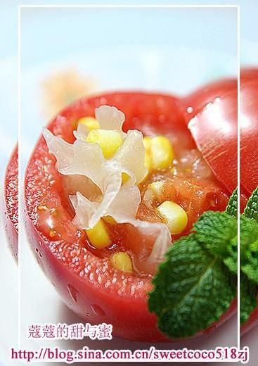 银耳番茄凉汤的做法