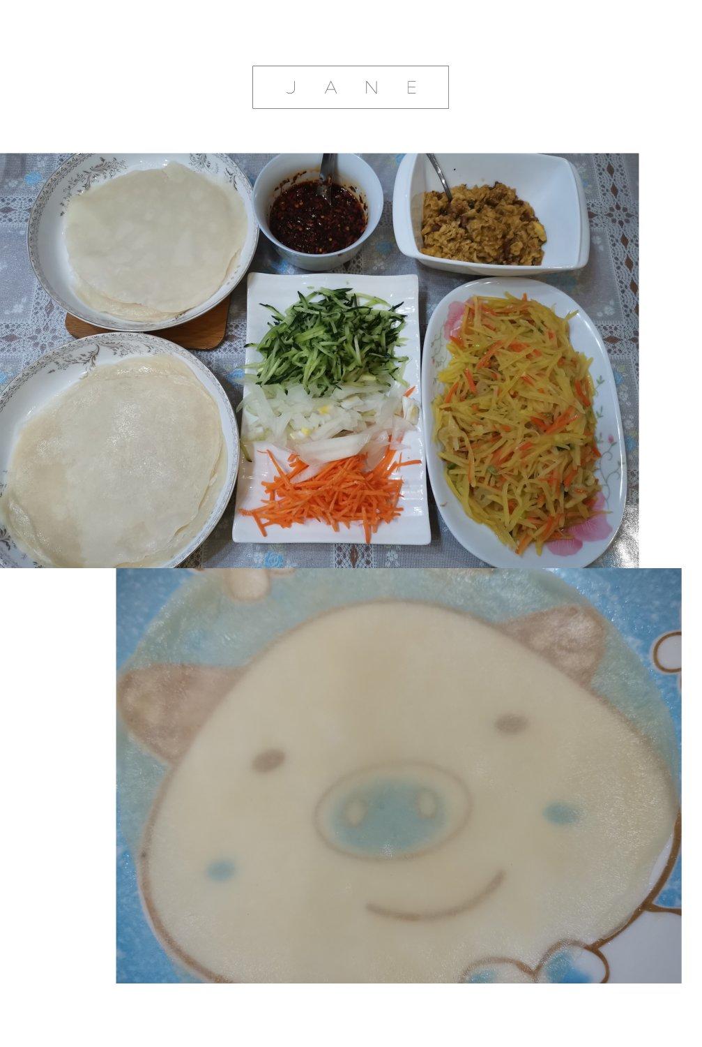 春饼 —薄如纸