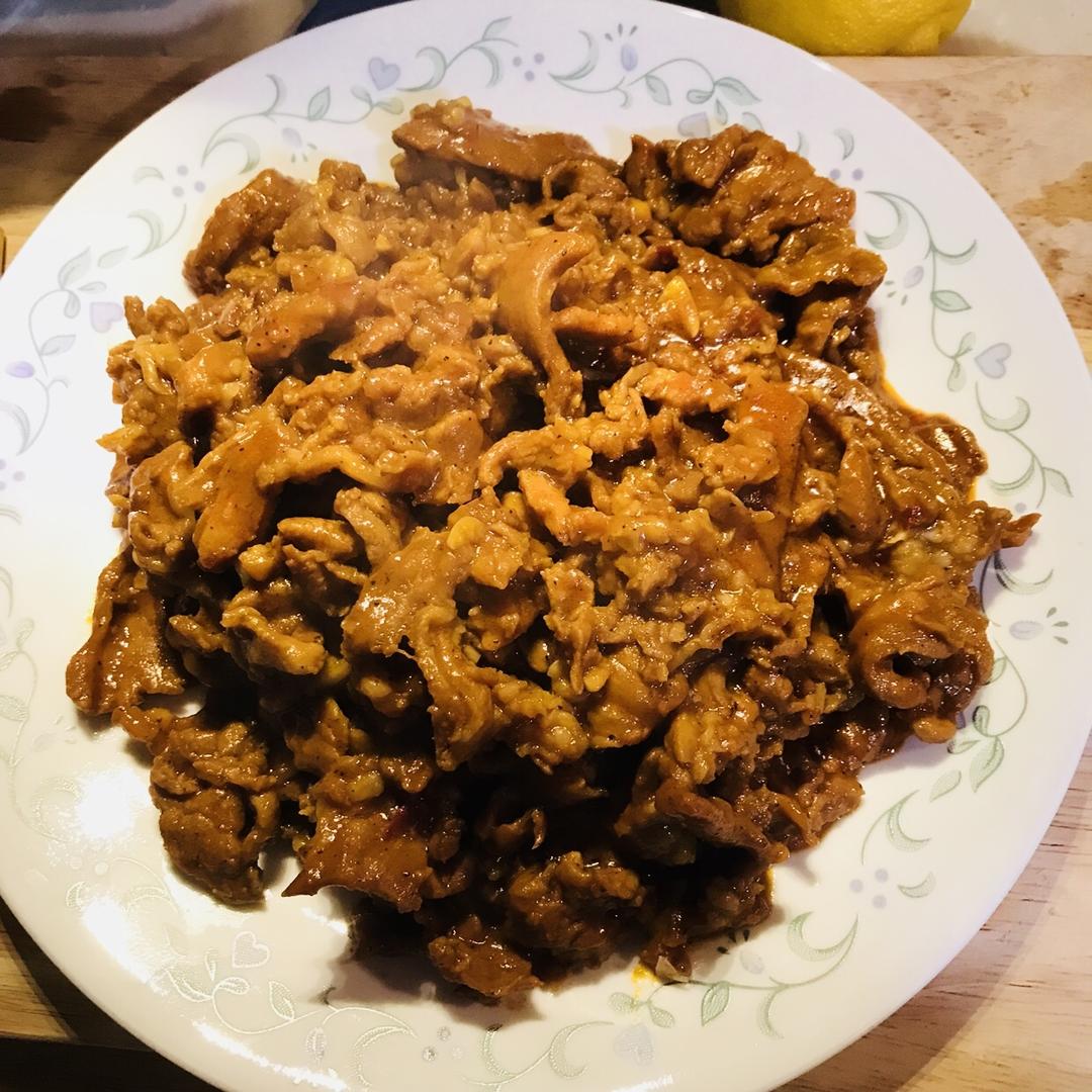 韩式辣炒猪肉（拌饭）