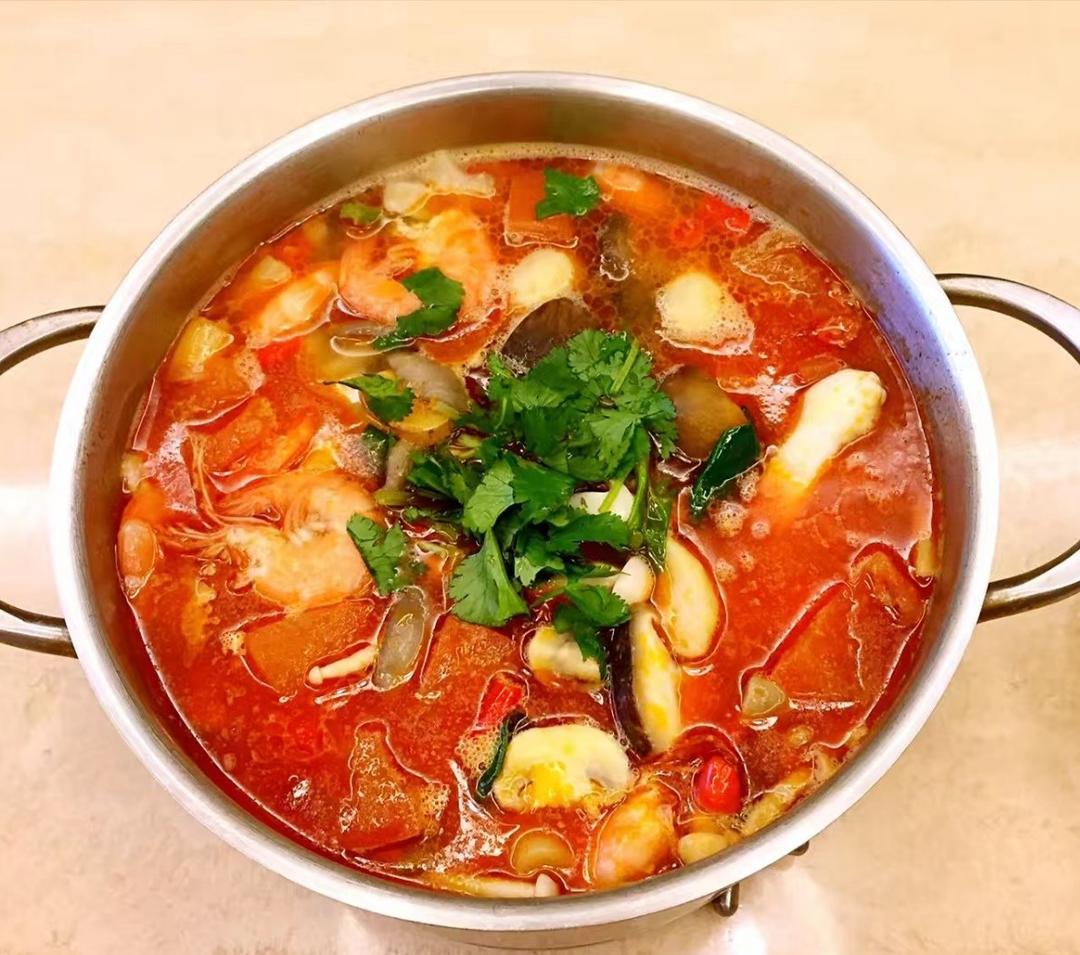 海鲜火锅——冬阴功口味