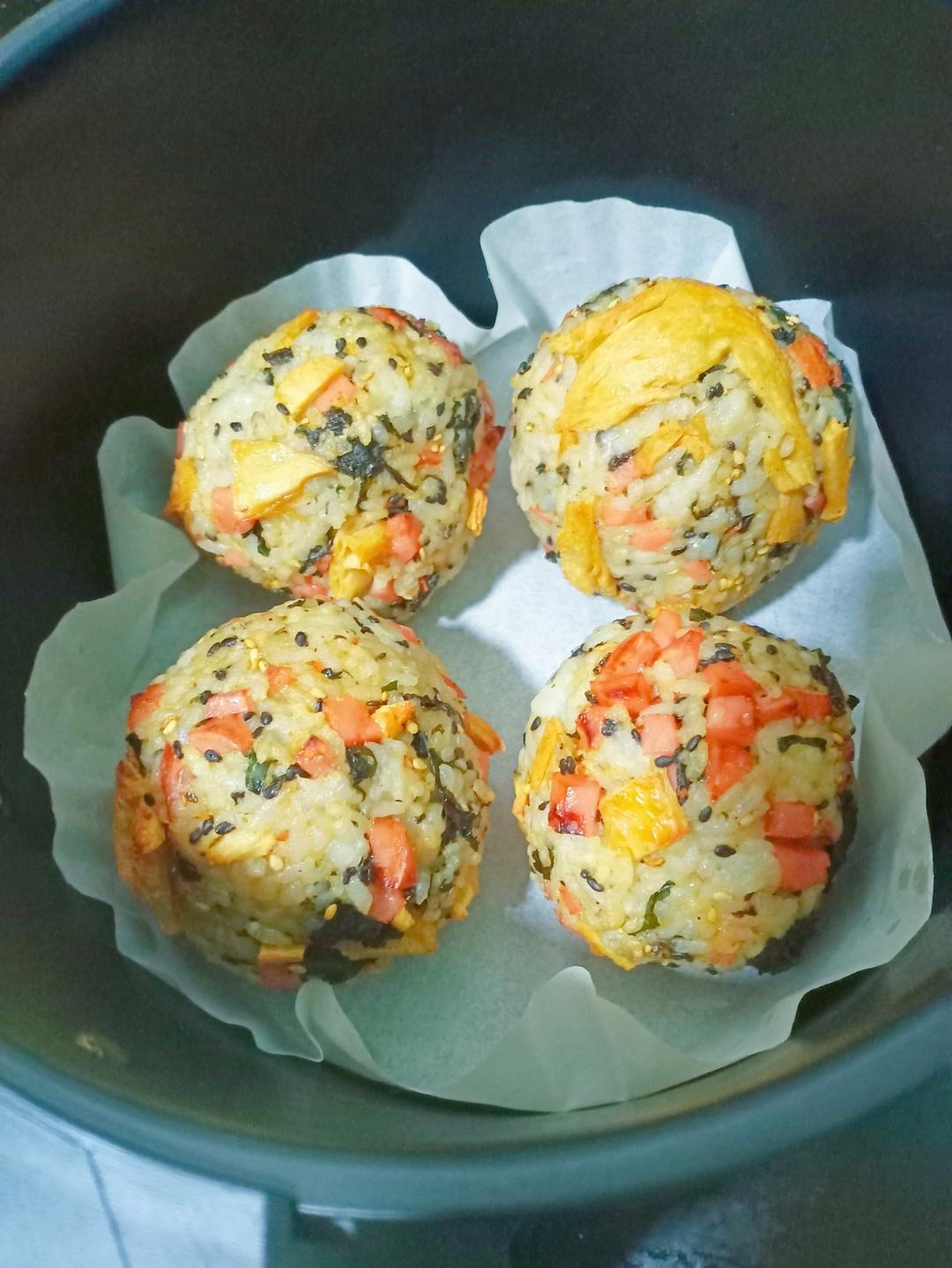 🔥剩米饭的神仙吃法！！巨好吃👉日式烤饭团