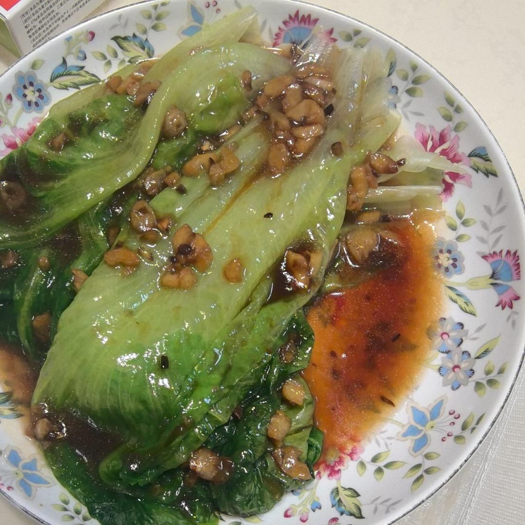 上班族的快手简单晚餐——蚝油生菜