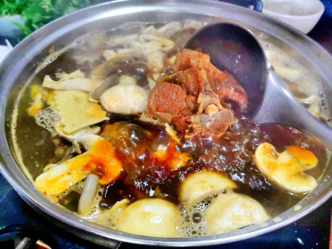 堂妈教你做红汤羊蝎子火锅
