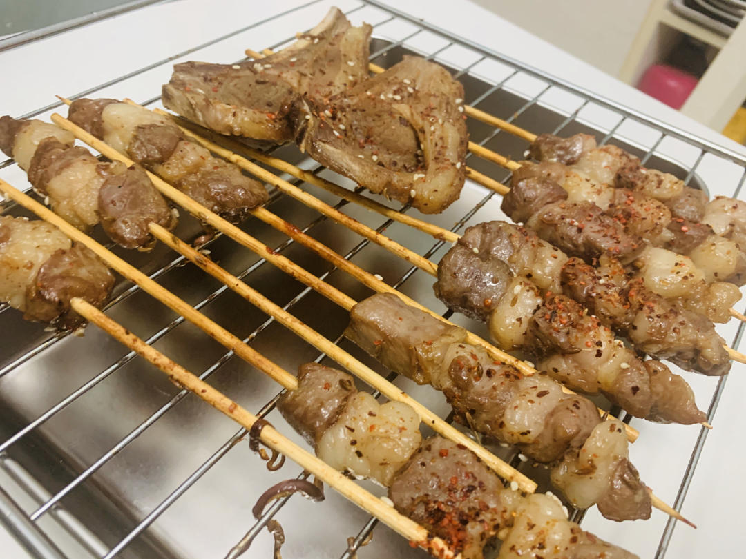 烤羊肉串
（烤箱版）