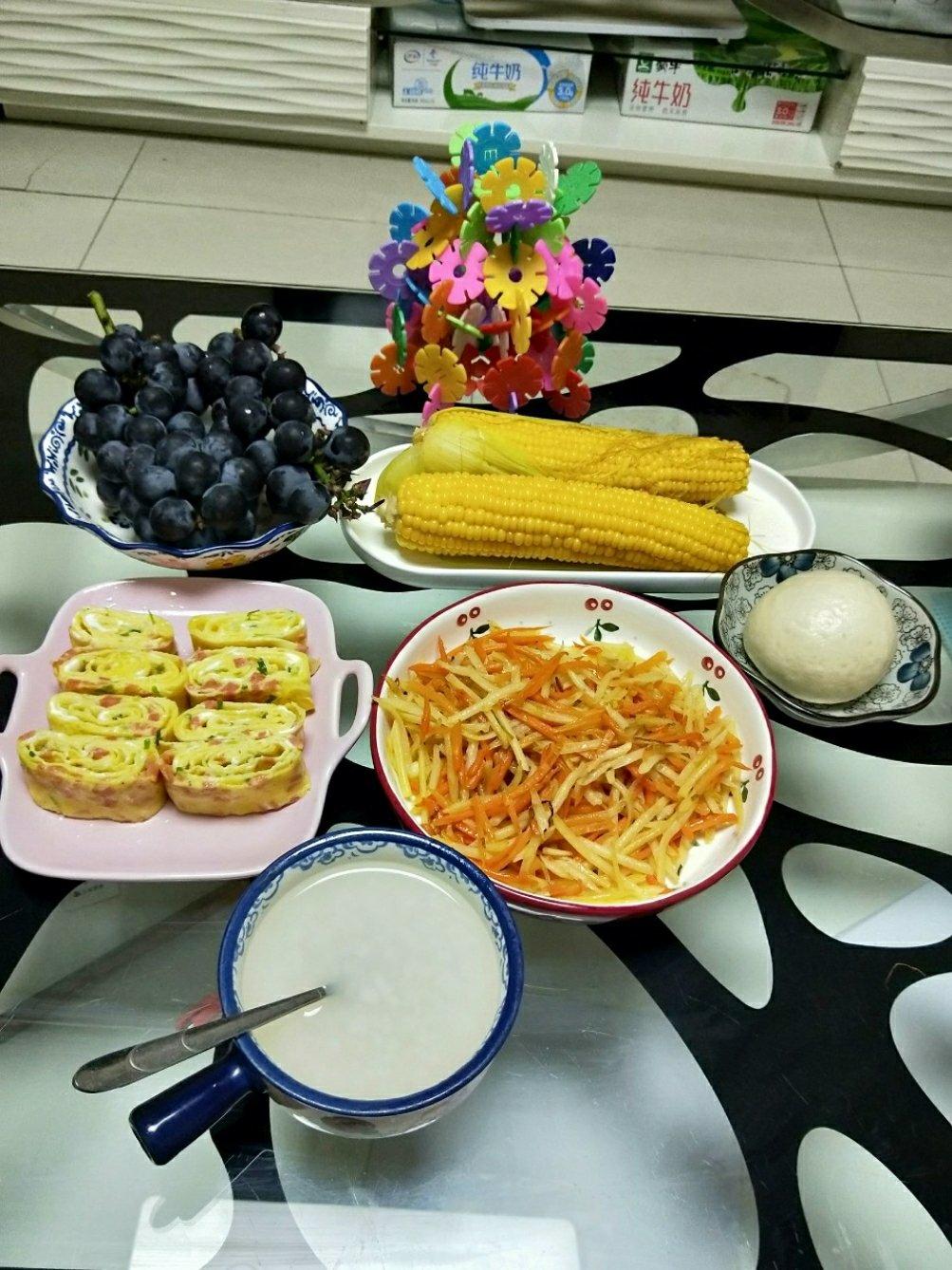 快手鸡蛋卷