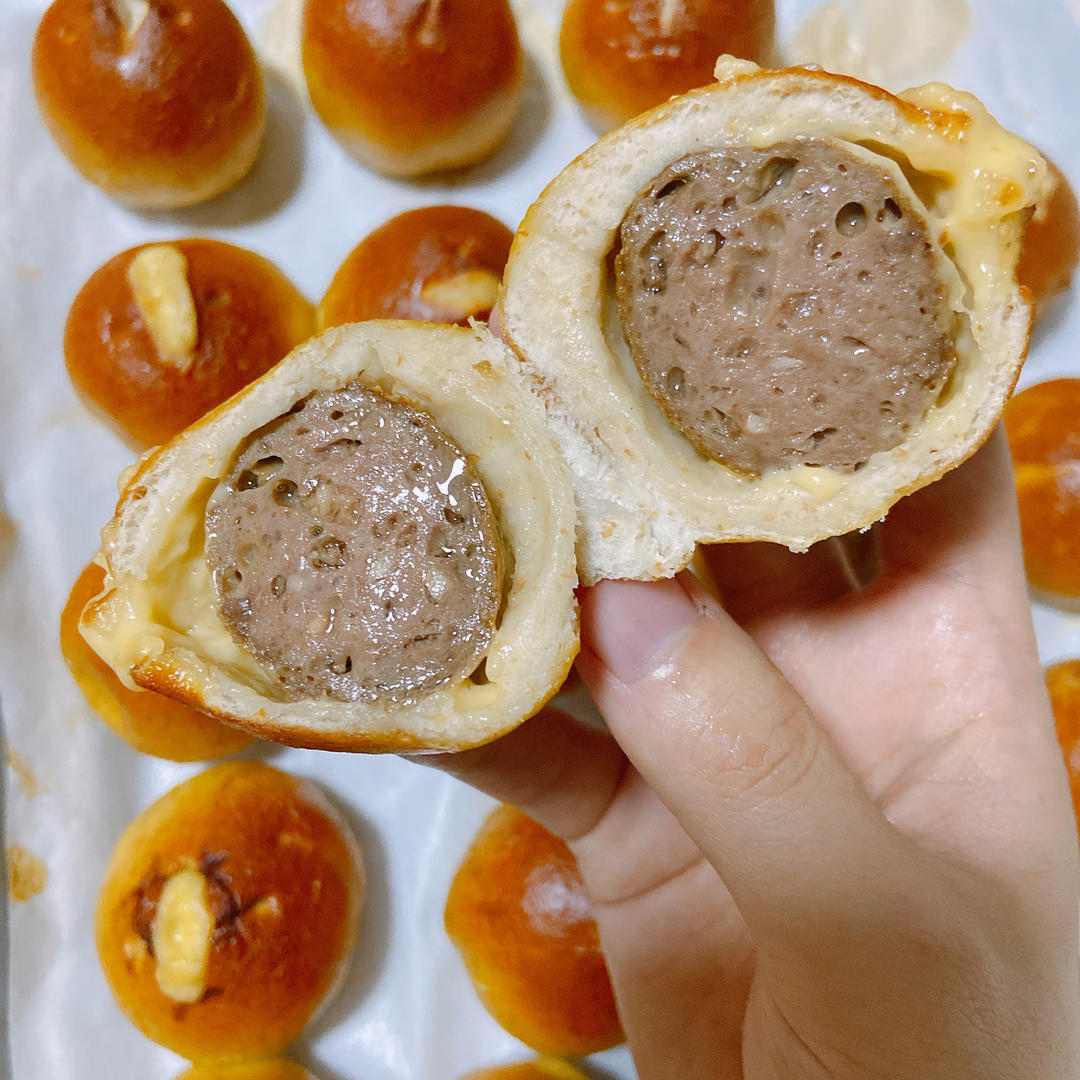 【配方分享】2021执着所爱 芝士川椒牛肉丸碱水球