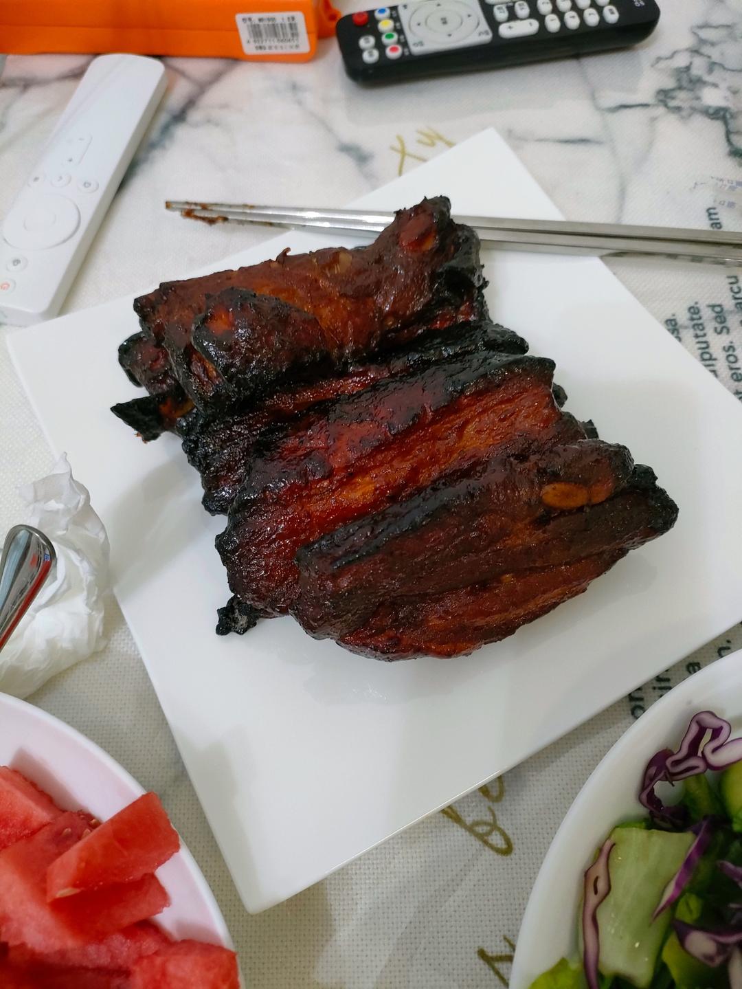 烤排骨 Roast Pork Ribs -yanyanfoodtube