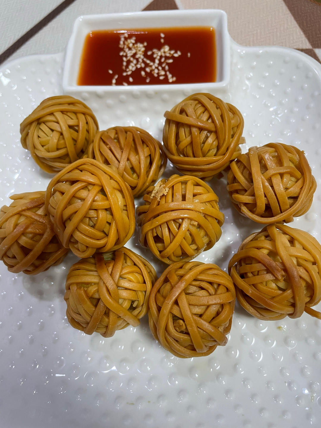 糖醋黄金绣球
