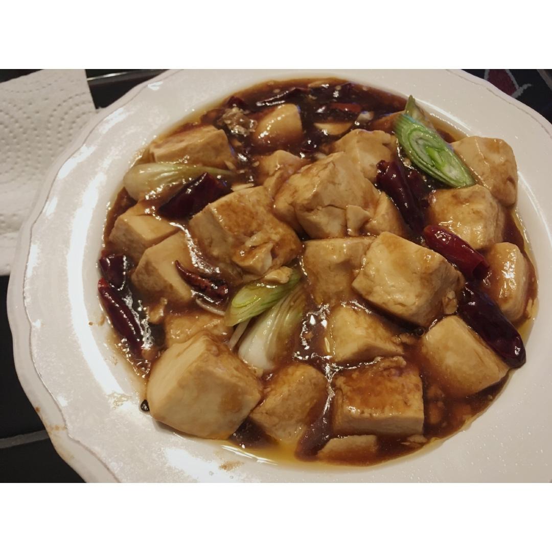 丫做的超下饭的红烧嫩豆腐