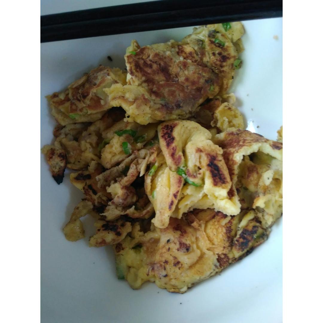 葱花鸡蛋饼