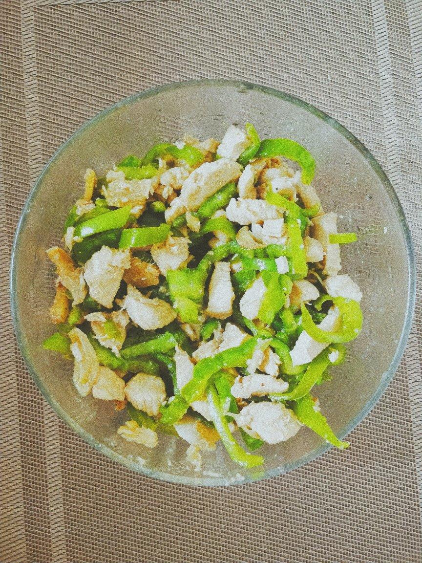 5分钟速食--青椒炒鸡脯