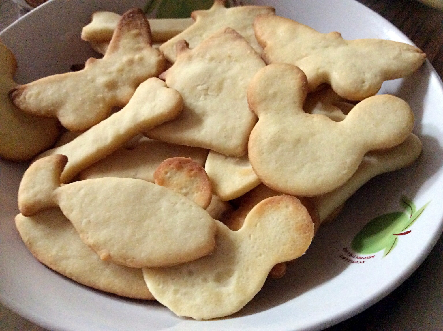 甜脆酥的黄油曲奇饼干