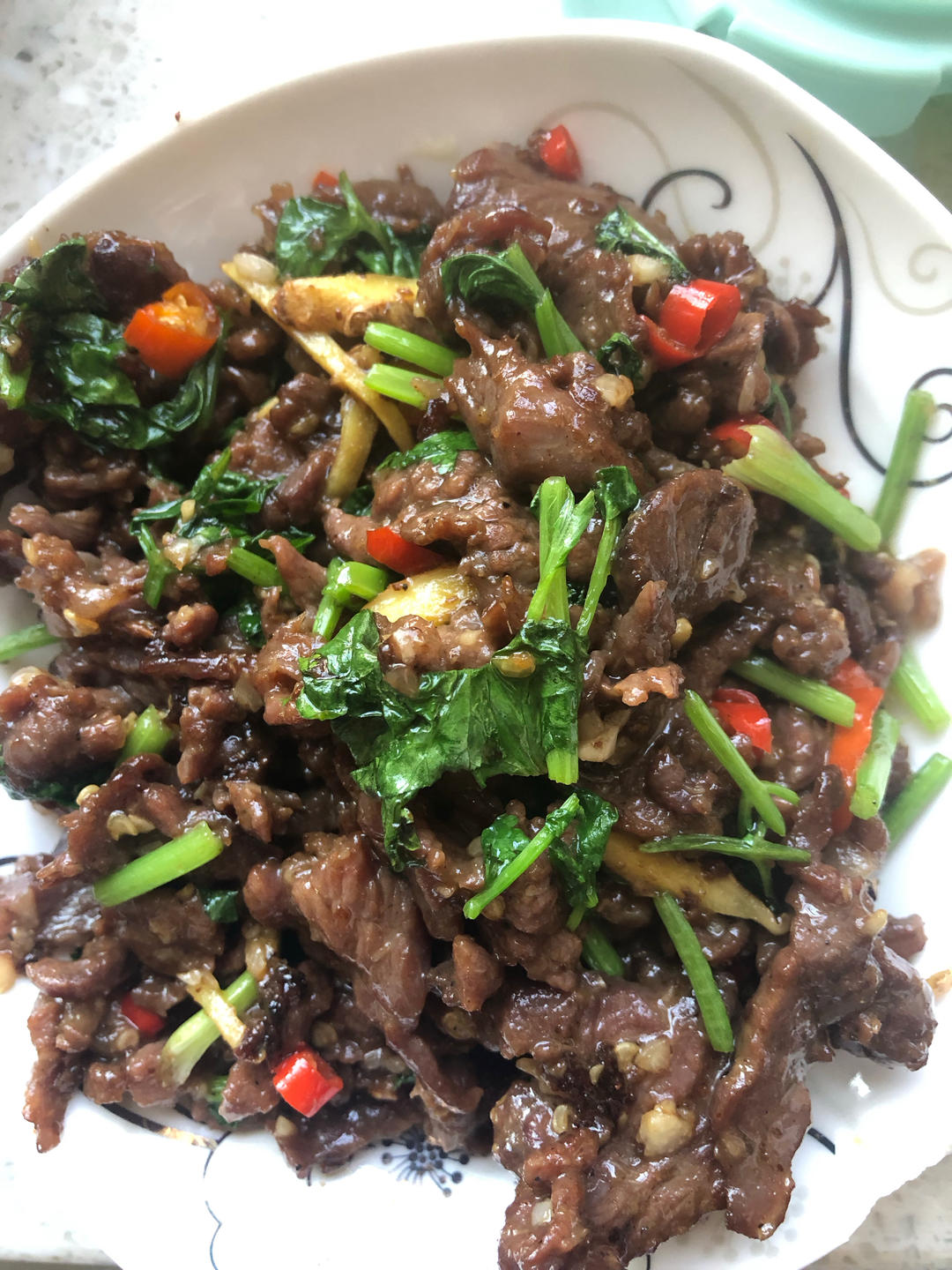 香菜牛肉