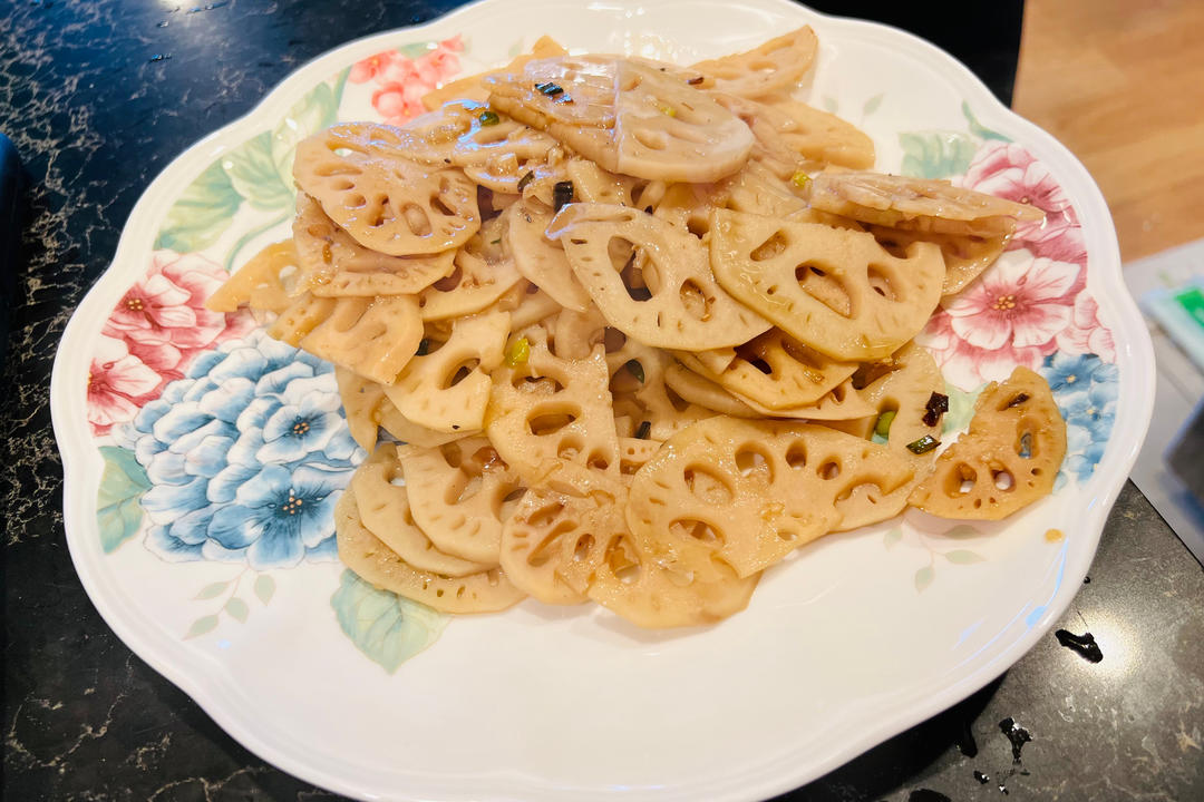 最简单味道惊艳的糖醋藕片