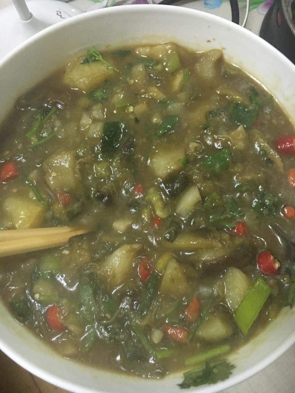 土豆炖茄子