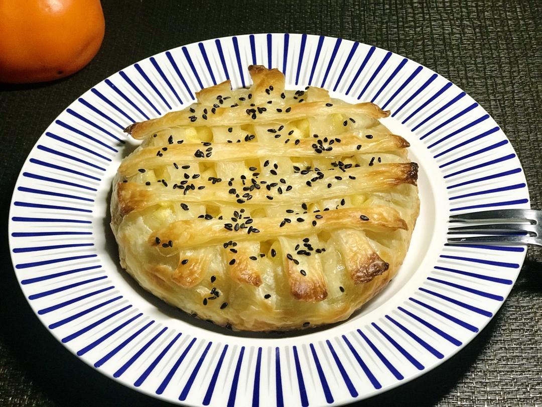 极简手抓饼版苹果派