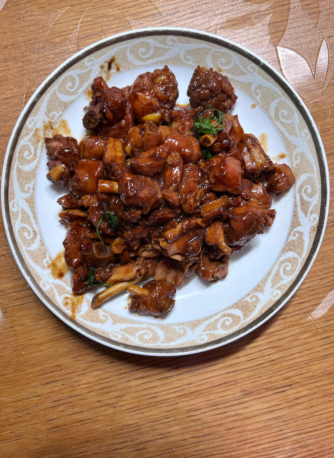 灵魂是九层塔的三杯鸡的做法