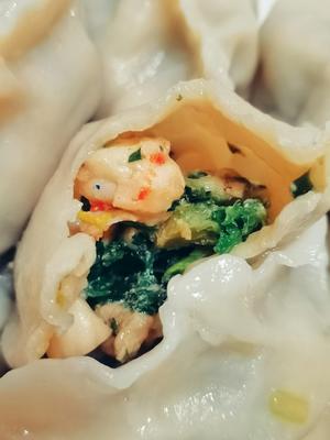 荠菜海三鲜水饺的做法 步骤10