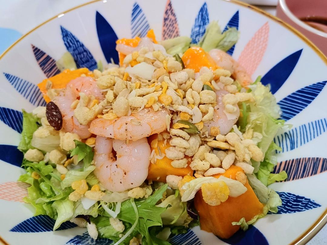 泰式鲜虾芒果沙拉