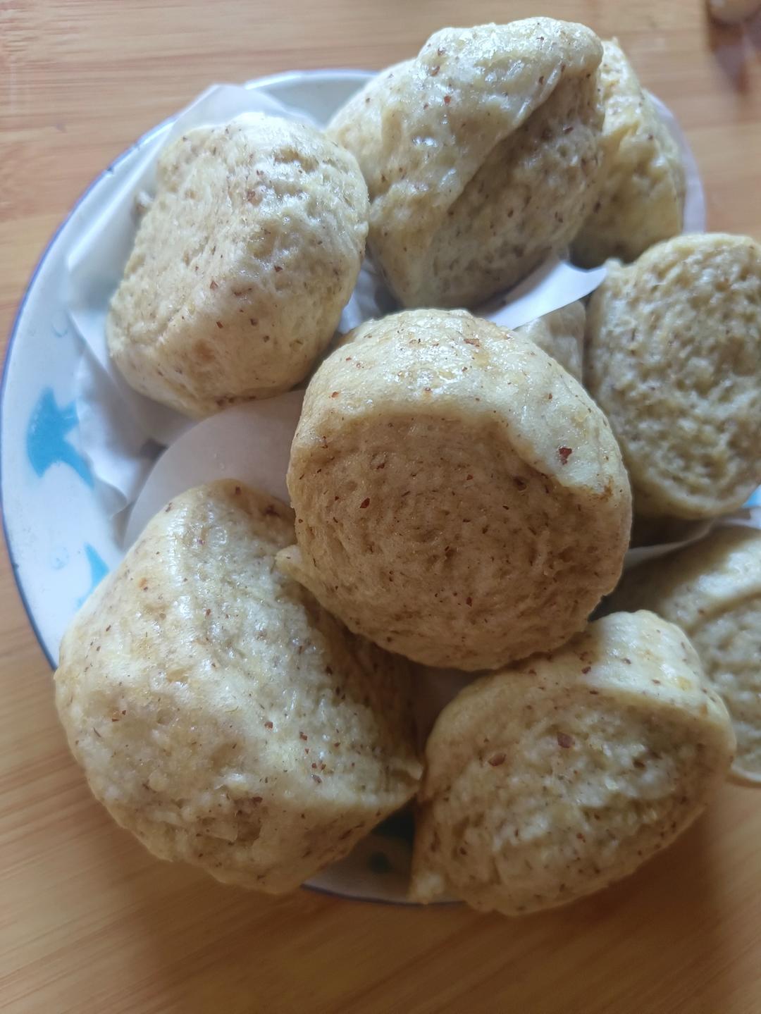红枣燕麦核桃馒头