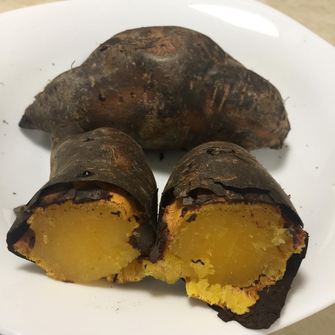 烤地瓜（烤箱初试）