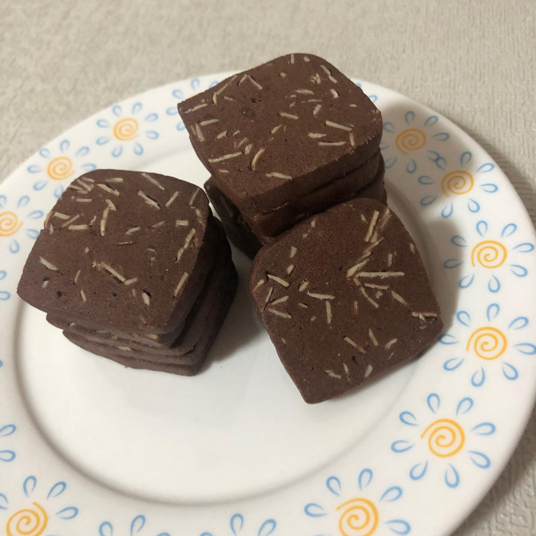 可可杏仁饼干（超详细）